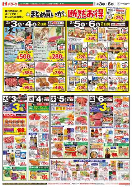 2026年2月3〜6日まで　２/３(火)～２/６(金)-2