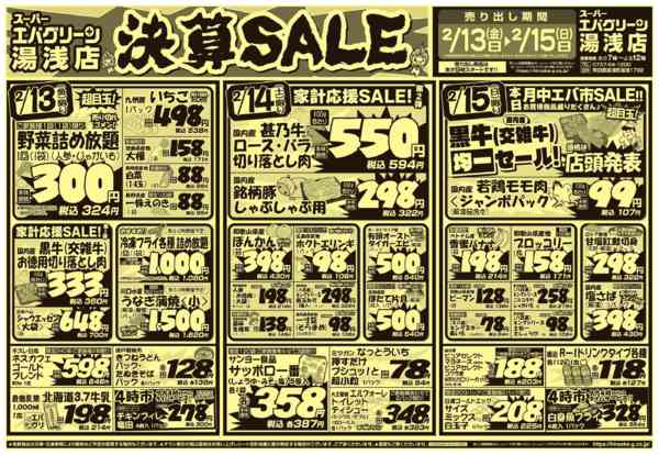 2026年2月13〜15日まで決算SALE!-1