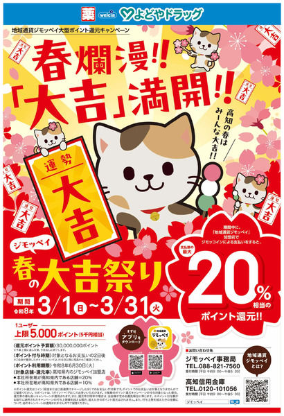 ジモッペイ春の大吉祭り3月1日～3月31日-1