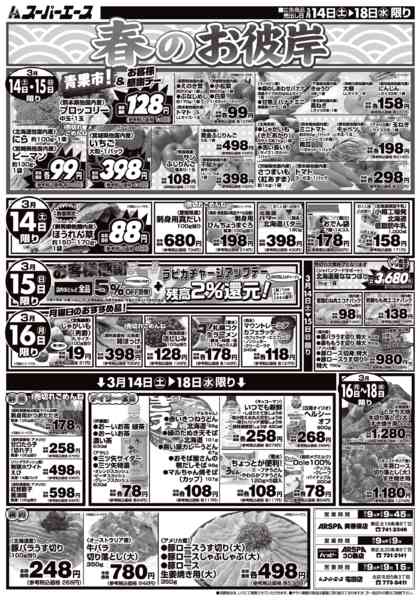 春のお彼岸03月14日更新-1