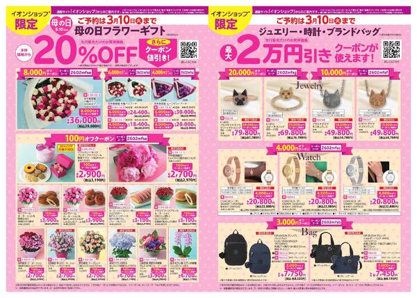 母の日 イオンショップ先行販売-2