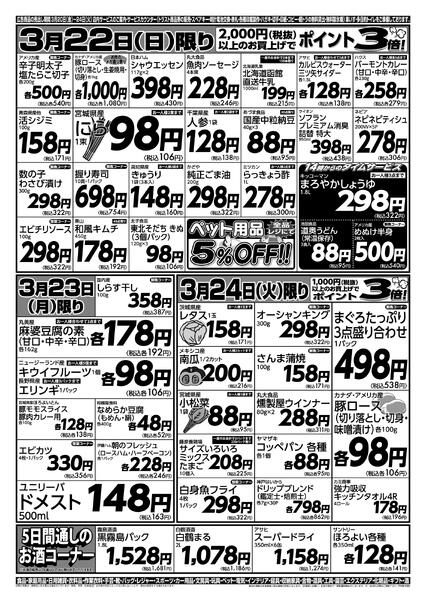 岩出山店のチラシ-2