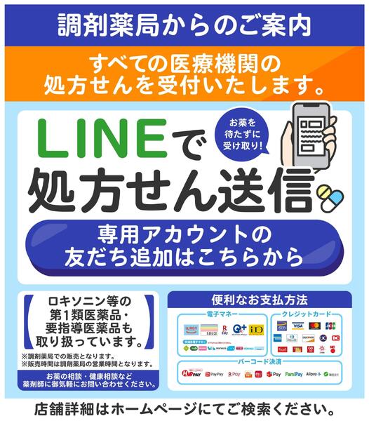 LINEで処方せん送信-1