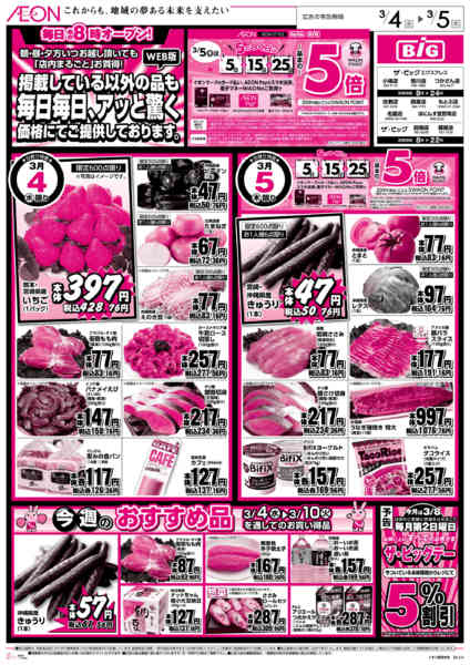 2026年3月4〜5日まで毎日毎日、アッと驚くnew-1