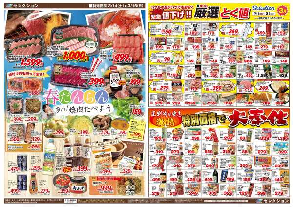 セレクション 月に一度のまる得大市！-2