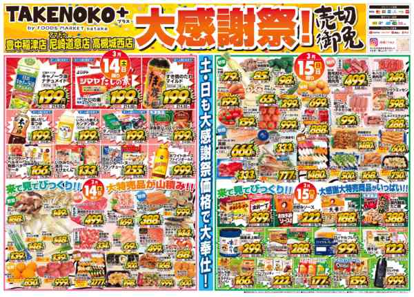 2026年3月14〜15日まで大感謝祭！売切御免new-1