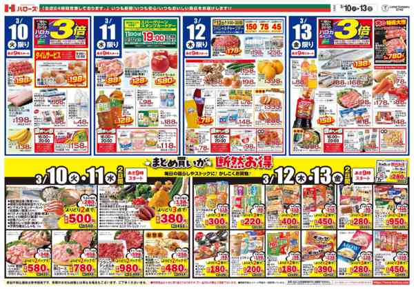 2026年3月10〜13日まで　３/１０(火)～１３(金)-2