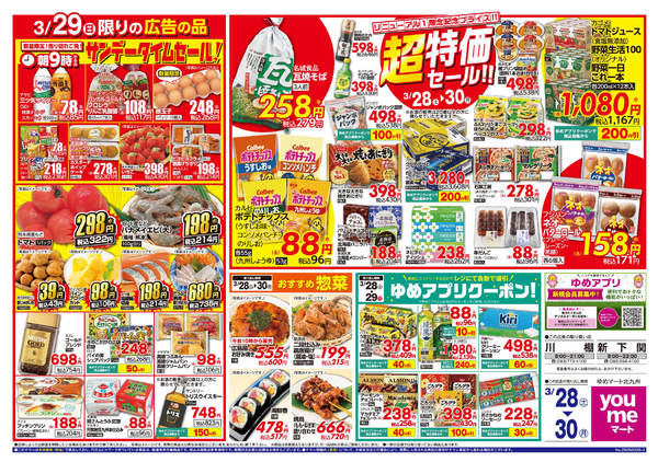 2026年3月28〜30日まで超特価セール!!new-1