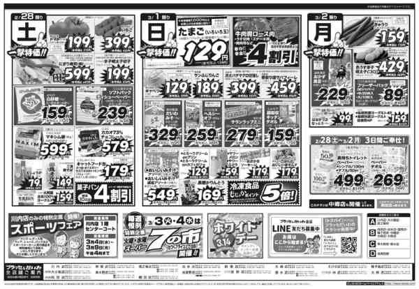 2026年2月28日〜3月2日まで🎎ひな祭り🎎　日替わり-1