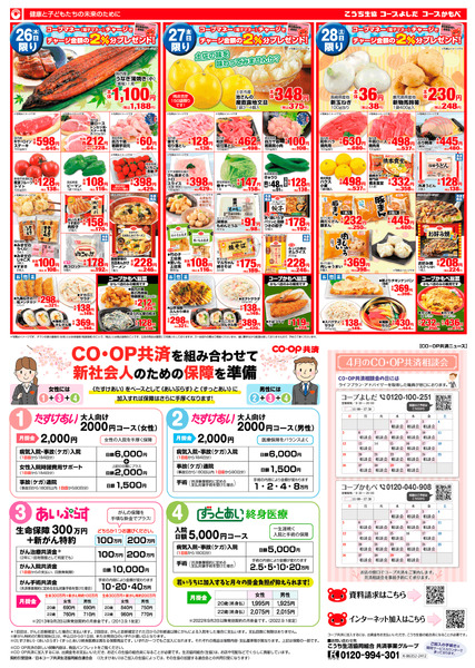 お店チラシ｢３月の特別チラシ｣(26日～28日)-2