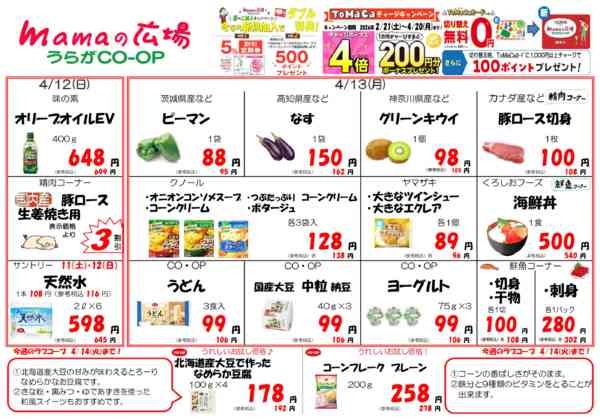2026年4月8〜14日までmamaの広場　お買い得チラシ！！-1