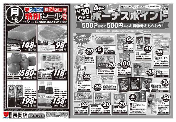 ウオロク 長岡店限定　特別セールnew-2