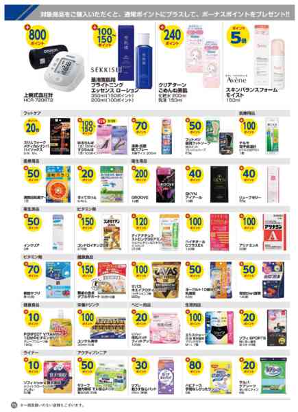 2026年4月1〜30日まで今月のボーナスポイント商品！new-2