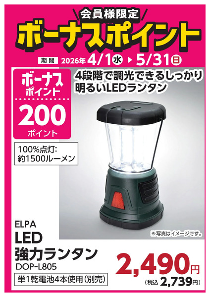 5月31日(日)まで!対象商品ご購入でボーナスポイント!5月28日～5月31日new-9
