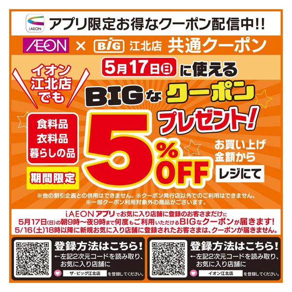 2026年5月17日限りBIGなクーポン配信中new-1