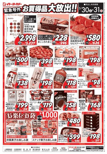 5/30(土)・5/31(日)　衝撃の大特価！new-2