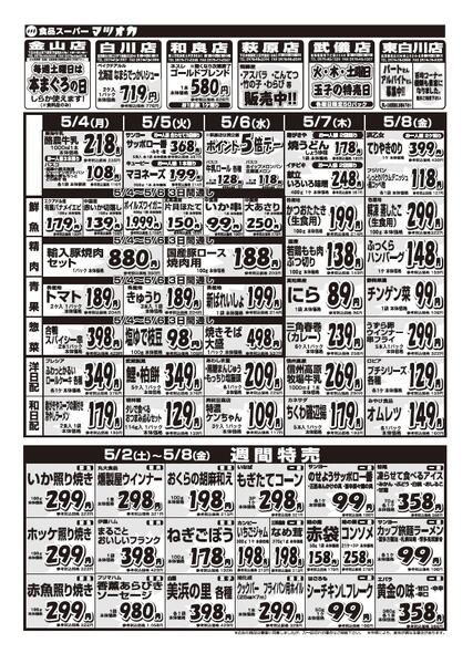 食品：２６年５月２日分-2