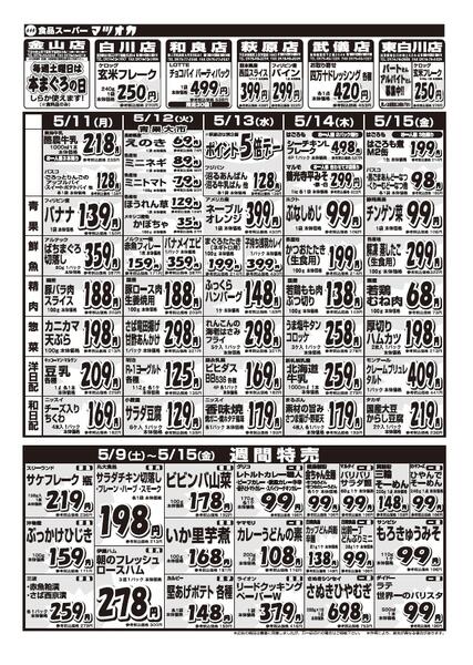 食品：２６年５月９日分-2