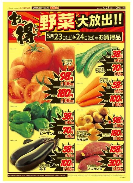 ビッグハウス小牛田店２０周年＆スーパーアークス本郷店30日祭協賛セール-2