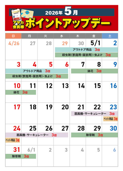 2026年5月1〜31日まで5月のポイントアップデー-1