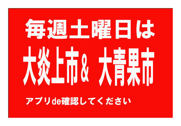 2026年5月16日限り毎日がお得な曜日市！new-1