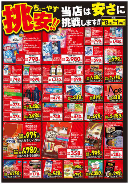2026年5月8日〜6月1日まで挑安‼　５月号-1