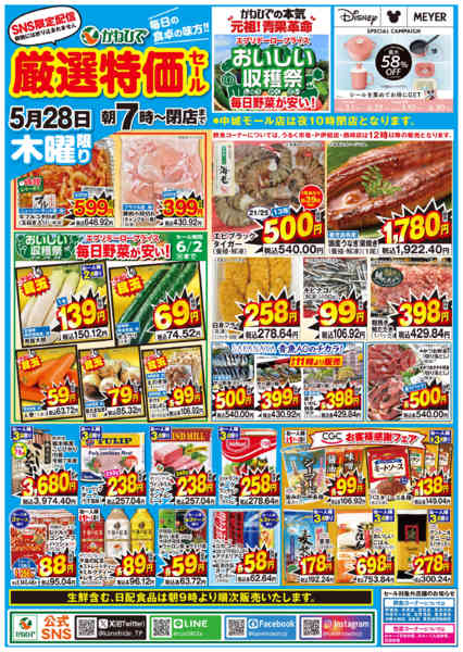 2026年5月28日限りSNS限定！厳選特価セールnew-1