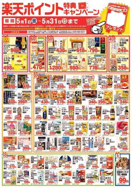 2026年5月1〜25日まで今月のポイント特典キャンペーン-1