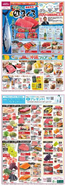 2026年6月19日〜7月2日まで店舗限定　《沖縄フェア》チラシ-1