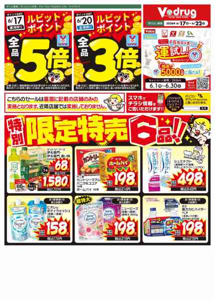 2026年6月17日〜22日まで特別！限定特売チラシ！-3