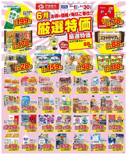 2026年6月1〜15日まで６月の厳選特価！new-1