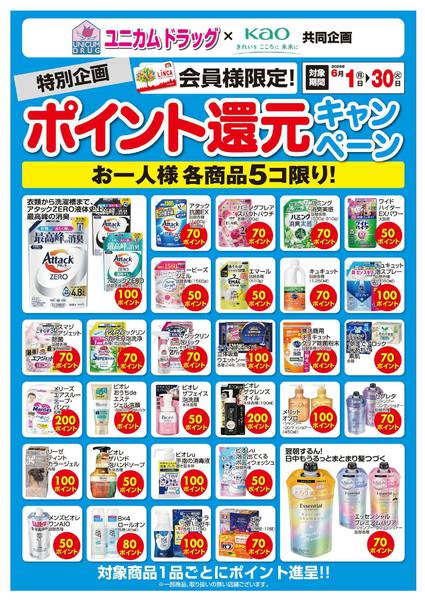 2026年6月1〜15日まで花王ポイント還元キャンペーン-1