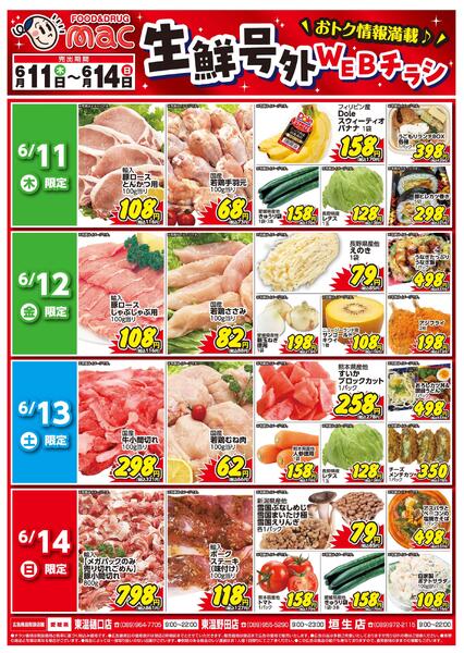 生鮮号外ＷＥＢチラシ2026/06/11（木）～2026/06/14（日）-1