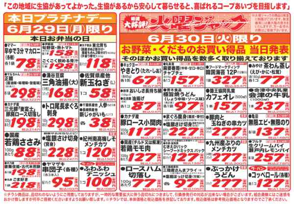 2026年6月27日〜30日までお買い得品が盛りだくさん！-1