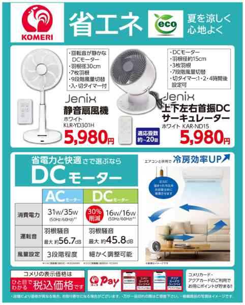 2026年6月3日〜7月31日まで省エネ対策（扇風機・サーキュレーター）new-1