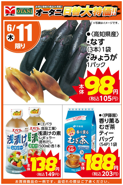 本日の日替わり商品はこちら!6月11日～6月11日new-1