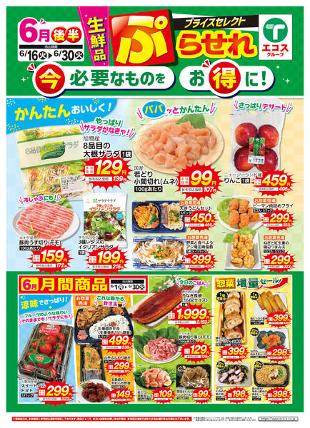 6月後半生鮮品ぷらせれ（ココスナカムラ）new-1