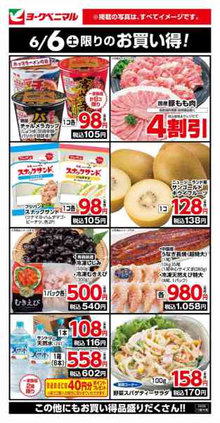 2026年6月6日限り6/6限りのお買い得！new-1