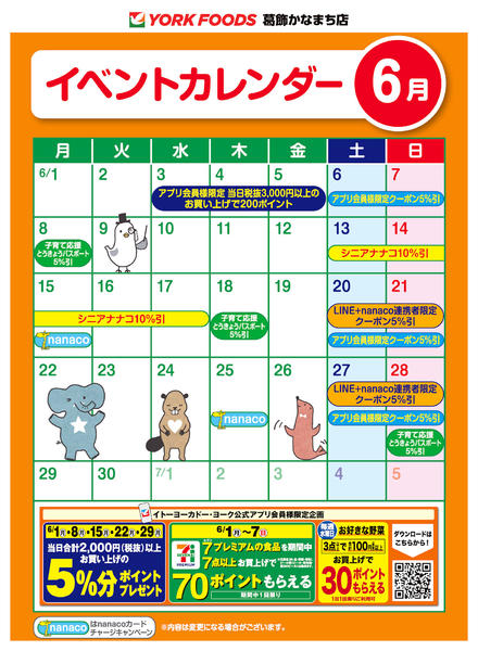 2026年6月1〜30日まで売出日：6/1(月)～6/30(火)-2