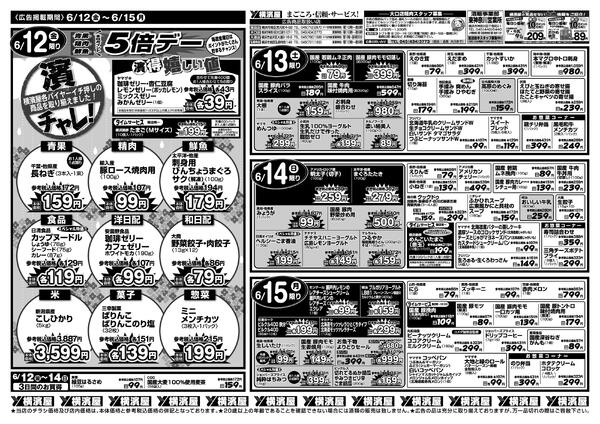スーパー横濱屋　６／９（火）～６／１５（月）広告チラシ-2