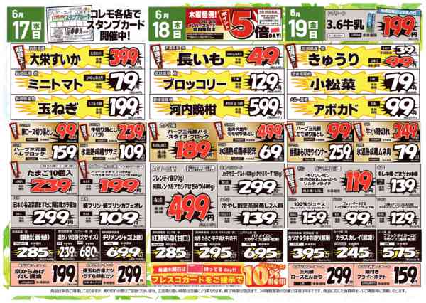 2026年6月16日〜19日までコレモ合同💚新緑🌱さわやかセール✨new-2