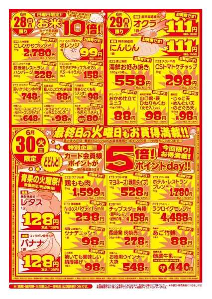 プロマート 6/28(日)～6/30(火)-1