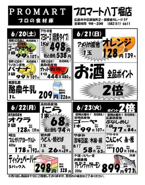 プロマート 6月17日(水)～6月23日(火)-2