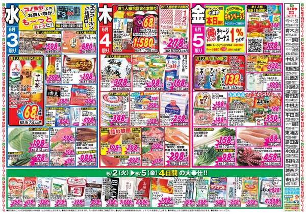 コノミヤ 6月1日号チラシ-1