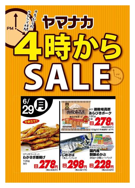 2026年6月29日限り本日の４時からSALEnew-1