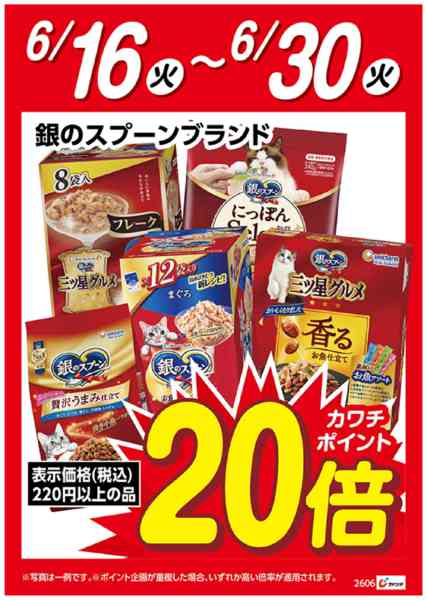 2026年6月16日〜30日まで銀のスプーンブランド　ポイント20倍-1