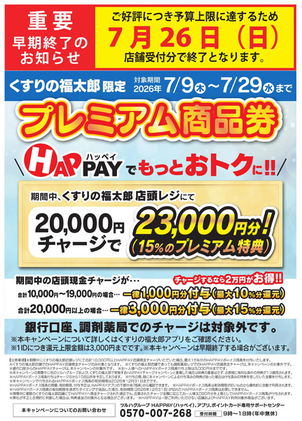プレミアム商品券のご案内7月9日～7月26日-1