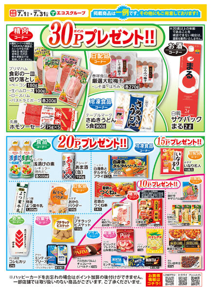 7月ハッピーカードプレゼントポイント-2