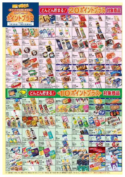 2026年7月1日〜31日まで7月　ポイントプラス-4