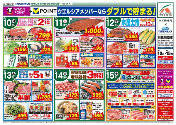 JA-ファーマーズ×マルエドラッグ前橋川原8.10号　お盆なし-1